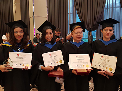 Students with EIU certificate