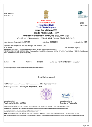 Trade Marks certificate India
